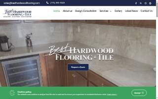 Best Hardwood Flooring & Tile website