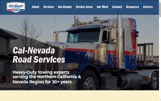 Cal-Nevada Towing website