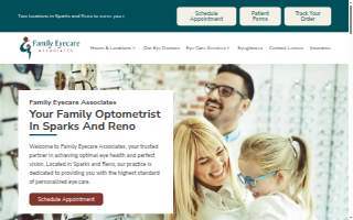 Family Eyecare Associates website