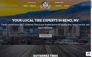 Gutierrez Tires LLC website