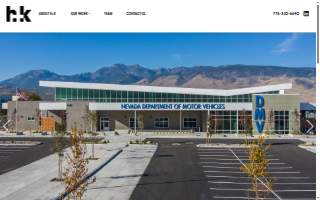 H + K Architects website