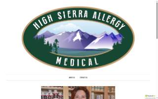 High Sierra allergy and medical website