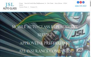 JSL Auto Glass Inc. website