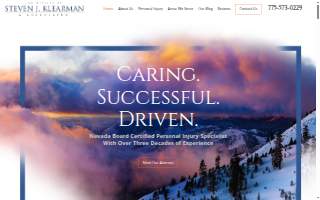 Law Offices of Steven J. Klearman & Associates website
