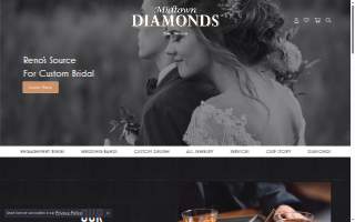 Midtown Diamonds website