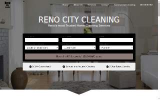 Reno City Cleaning website