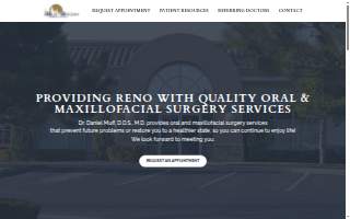 Reno Oral Surgery website