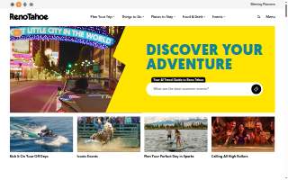 Reno Tahoe DJ Company website
