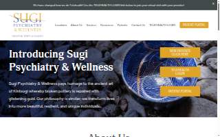 Sugi Psychiatry & Wellness of Reno website