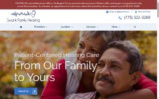 Swank Family Hearing of Reno website