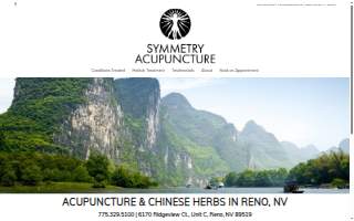 Symmetry Acupuncture website