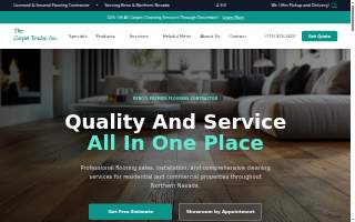 The Carpet Tender, Inc. website