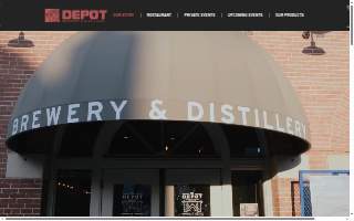 The Depot Craft Brewery & Distillery of Reno website