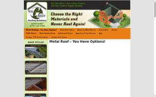 True Green Roofing Solutions of Reno website