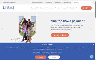 United Federal Credit Union - Reno Summit website