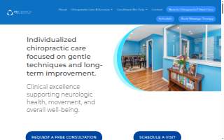 Apex Chiropractic Center website
