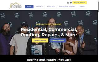 Authentic Roofing LLC. website