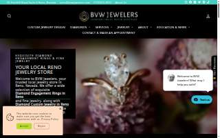 BVW Jewelers website