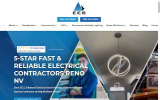 Enhanced Electrical Services website