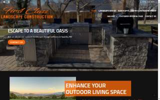 First Class Landscape Constructionlplx website