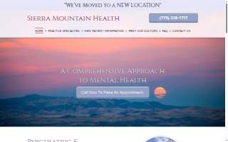 Sierra Mountain Health of Spanish Springs website