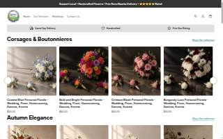 Badass Blooms website