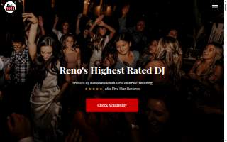 DJs In Reno website