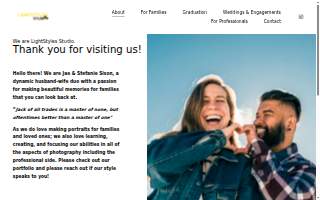 LightStyles Studio website