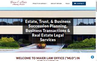 Maier Gutierrez Injury & Car Accident Lawyers website
