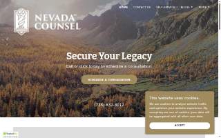Nevada Counsel, LLC website