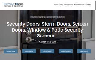 Nevada Tough Doors & Screens of Sparks website
