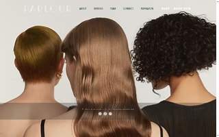 Parlour House Salon website