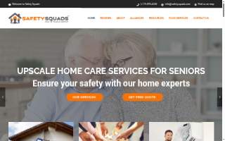 Safety Squads website