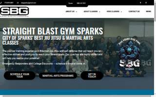 SBG Sparks website