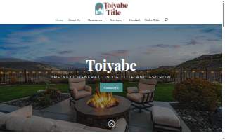 Toiyabe Title of Spanish Springs website