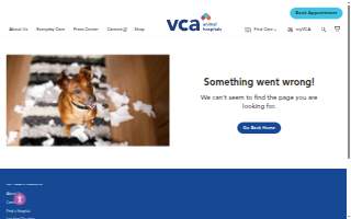 VCA Baring Boulevard Animal Hospital website