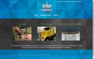 Weber Graphics website