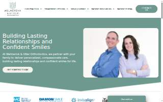 Welmerink & Utter Orthodontics website