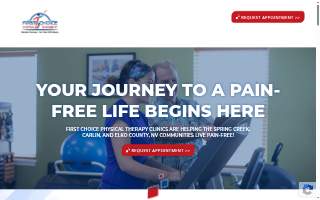 First Choice Physical Therapy - Spring Creek website