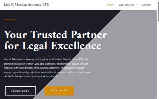 Lisa K Mendez Law Office website