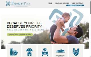 Priority Plus Insurance & Financial Group website
