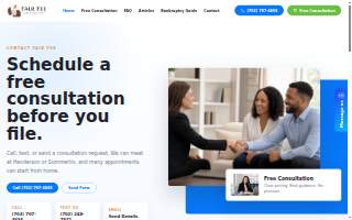 Bankruptcy Law Firm website