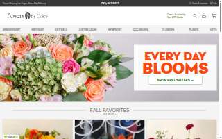 Flowers by Coley Las Vegas website