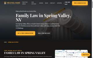 Helping Hand Family and Divorce Attorneys website