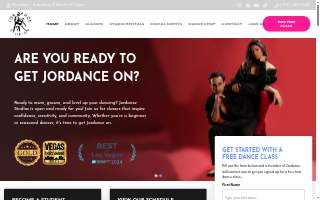 Jordance Studios website