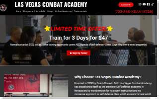 Las Vegas Combat Academy & Mixed Martial Arts of Spring Valley website