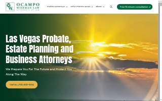 Ocampo Wiseman Law website