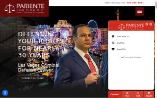 Pariente Law Firm, P.C. of Spring Valley website