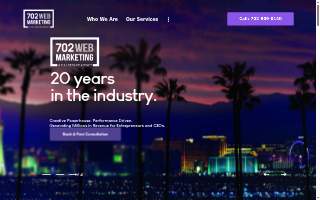 702 Web Marketing website