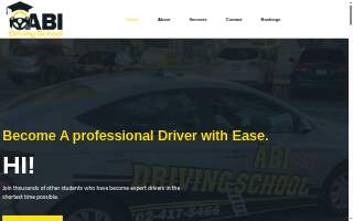 Abi Driving school website